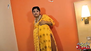 Obese Indian femmes unclothes on cam